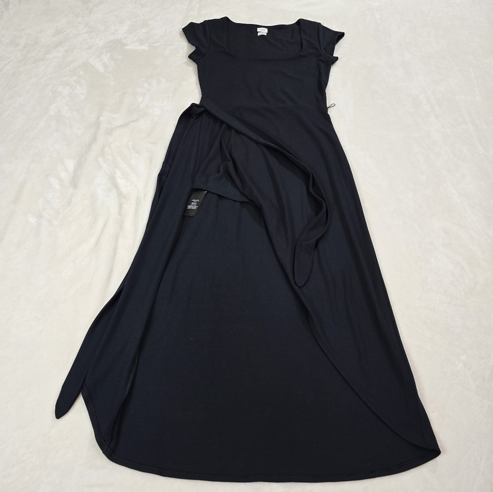 Wilfred Black Midi Dress